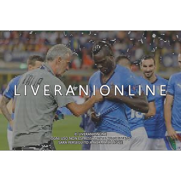 2018.09.07 Bolonia Pilka nozna UEFA Liga Narodow Wlochy - Polska N/z Mario Balotelli Foto Pawel Andrachiewicz / PressFocus/NEWSPIX.PL 2018.09.07 Bolonia Football UEFA Nations League Italy - Poland Mario Balotelli Credit: Pawel Andrachiewicz / PressFocus --- Newspix.pl AG ALDO LIVERANI SAS