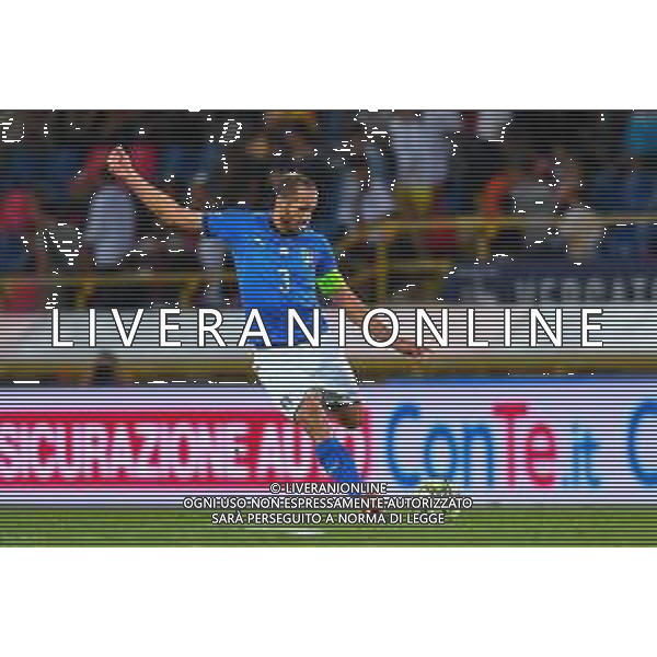 2018.09.07 Bolonia Pilka nozna UEFA Liga Narodow Wlochy - Polska N/z Giorgio Chiellini Foto Pawel Andrachiewicz / PressFocus/NEWSPIX.PL 2018.09.07 Bolonia Football UEFA Nations League Italy - Poland Giorgio Chiellini Credit: Pawel Andrachiewicz / PressFocus --- Newspix.pl AG ALDO LIVERANI SAS