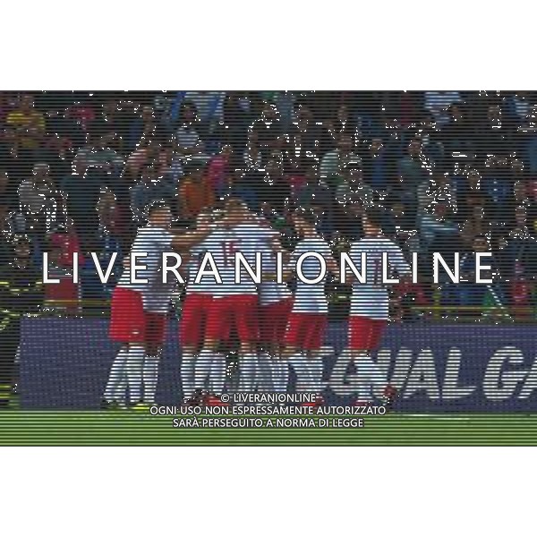 2018.09.07 Bolonia Pilka nozna UEFA Liga Narodow Wlochy - Polska N/z bramka gol radosc na 0-2 Piotr Zielinski Foto Pawel Andrachiewicz / PressFocus/NEWSPIX.PL 2018.09.07 Bolonia Football UEFA Nations League Italy - Poland bramka gol radosc na 0-2 Piotr Zielinski Credit: Pawel Andrachiewicz / PressFocus --- Newspix.pl AG ALDO LIVERANI SAS