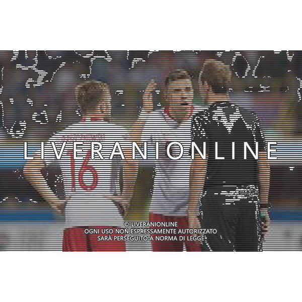 2018.09.07 Bolonia Pilka nozna UEFA Liga Narodow Wlochy - Polska N/z rzut karny Jakub Blaszczykowski Jan Bednarek Foto Marcin Karczewski / PressFocus/NEWSPIX.PL 2018.09.07 Bolonia Football UEFA Nations League Italy - Poland rzut karny Jakub Blaszczykowski Jan Bednarek Credit: Marcin Karczewski / PressFocus --- Newspix.pl AG ALDO LIVERANI SAS