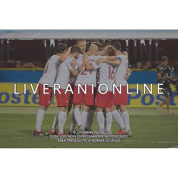 2018.09.07 Bolonia Pilka nozna UEFA Liga Narodow Wlochy - Polska N/z gol, radosc, bramka, cieszynka Foto Marcin Karczewski / PressFocus/NEWSPIX.PL 2018.09.07 Bolonia Football UEFA Nations League Italy - Poland gol, radosc, bramka, cieszynka Credit: Marcin Karczewski / PressFocus --- Newspix.pl AG ALDO LIVERANI SAS