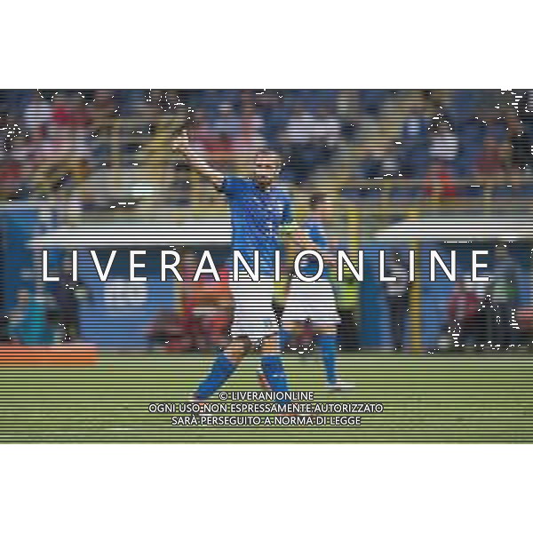 2018.09.07 Bolonia Pilka nozna UEFA Liga Narodow Wlochy - Polska N/z Giorgio Chiellini Foto Marcin Karczewski / PressFocus/NEWSPIX.PL 2018.09.07 Bolonia Football UEFA Nations League Italy - Poland Giorgio Chiellini Credit: Marcin Karczewski / PressFocus --- Newspix.pl AG ALDO LIVERANI SAS