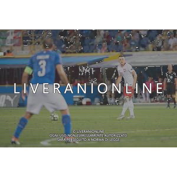 2018.09.07 Bolonia Pilka nozna UEFA Liga Narodow Wlochy - Polska N/z Giorgio Chiellini, Piotr Zielinski Foto Marcin Karczewski / PressFocus/NEWSPIX.PL 2018.09.07 Bolonia Football UEFA Nations League Italy - Poland Giorgio Chiellini, Piotr Zielinski Credit: Marcin Karczewski / PressFocus --- Newspix.pl AG ALDO LIVERANI SAS