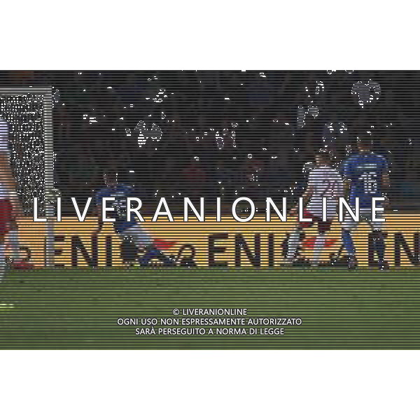 UEFA Nations League A Group 3 Bologna - 07.09.2018 Italia-Polonia Nella Foto: il gol di Piotr Zielinski ©Optimafoto/Agenzia Aldo Liverani S.a.s.
