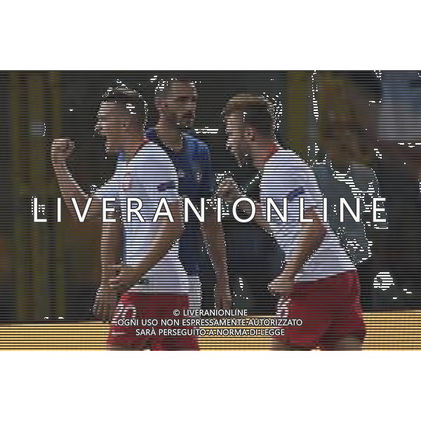 UEFA Nations League A Group 3 Bologna - 07.09.2018 Italia-Polonia Nella Foto: esultanza dopo il gol di Piotr Zielinski ©Optimafoto/Agenzia Aldo Liverani S.a.s.
