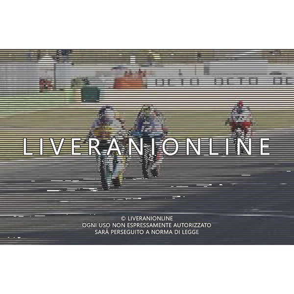 Misano - Motomondiale Gran Premio OCTO di San Marino e della Riviera di Rimini 07/09/2018 nella foto: MARCO BEZZECCHI (MC SAXOPRINT) durante le prove libere ©Claudio Zamagni/Agenzia Aldo Liverani MARCO BEZZECCHI (MC SAXOPRINT) during free practice MotoGP OCTO of San Marino on September 07 2018 at Misano World Circuit Marco Simoncelli Misano Adriatico Italy photo credit by Claudio Zamagni/Aldo Liverani Photo Agency / AGENZIA ALDO LIVERANI SAS