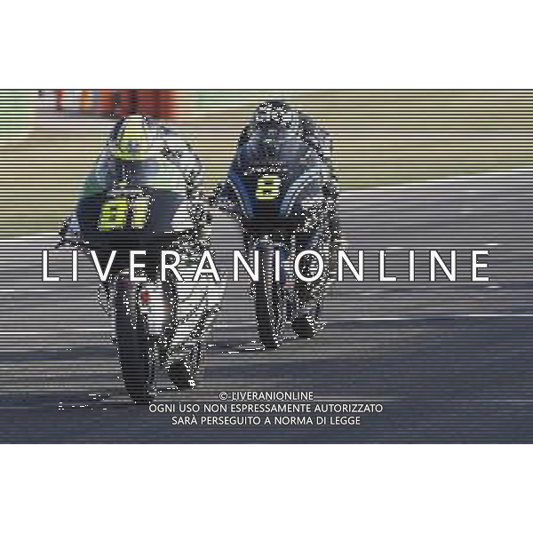 Misano - Motomondiale Gran Premio OCTO di San Marino e della Riviera di Rimini 07/09/2018 nella foto: NICOLO BULEGA (SKY RACING TEAM VR46) durante le prove libere ©Claudio Zamagni/Agenzia Aldo Liverani NICOLO BULEGA (SKY RACING TEAM VR46) during free practice MotoGP OCTO of San Marino on September 07 2018 at Misano World Circuit Marco Simoncelli Misano Adriatico Italy photo credit by Claudio Zamagni/Aldo Liverani Photo Agency / AGENZIA ALDO LIVERANI SAS