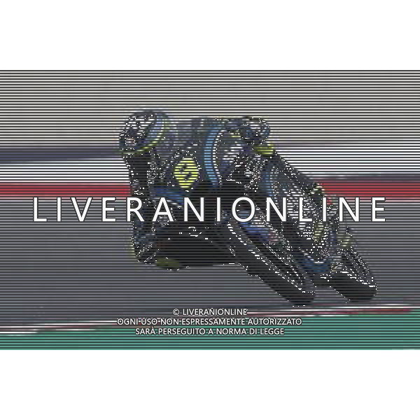 Misano - Motomondiale Gran Premio OCTO di San Marino e della Riviera di Rimini 07/09/2018 nella foto: NICOLO BULEGA (SKY RACING TEAM VR46)durante le prove libere ©Claudio Zamagni/Agenzia Aldo Liverani NICOLO BULEGA (SKY RACING TEAM VR46) during free practice MotoGP OCTO of San Marino on September 07 2018 at Misano World Circuit Marco Simoncelli Misano Adriatico Italy photo credit by Claudio Zamagni/Aldo Liverani Photo Agency / AGENZIA ALDO LIVERANI SAS