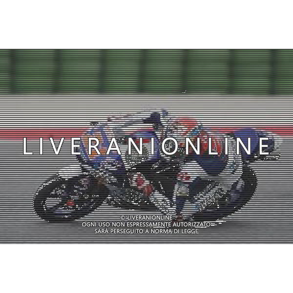Misano - Motomondiale Gran Premio OCTO di San Marino e della Riviera di Rimini 07/09/2018 nella foto: FABIO DI GIANNANTONIO (DEL CONCA GRESINI Moto3) durante le prove libere ©Claudio Zamagni/Agenzia Aldo Liverani FABIO DI GIANNANTONIO (DEL CONCA GRESINI Moto3) during free practice MotoGP OCTO of San Marino on September 07 2018 at Misano World Circuit Marco Simoncelli Misano Adriatico Italy photo credit by Claudio Zamagni/Aldo Liverani Photo Agency / AGENZIA ALDO LIVERANI SAS