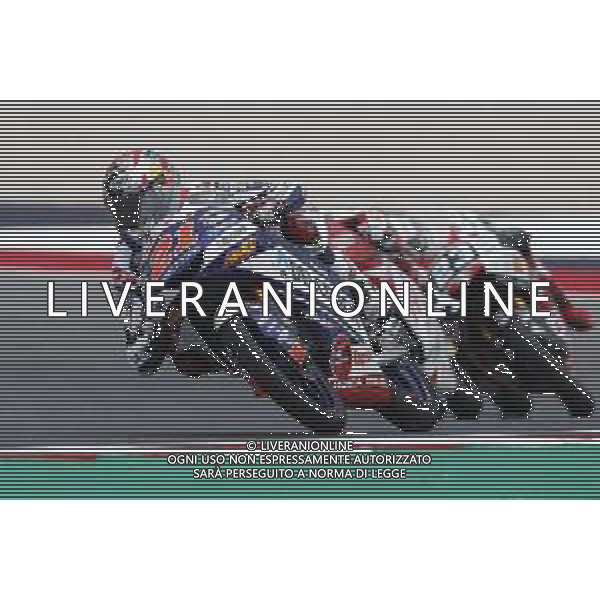 Misano - Motomondiale Gran Premio OCTO di San Marino e della Riviera di Rimini 07/09/2018 nella foto: FABIO DI GIANNANTONIO (DEL CONCA GRESINI Moto3) durante le prove libere ©Claudio Zamagni/Agenzia Aldo Liverani FABIO DI GIANNANTONIO (DEL CONCA GRESINI Moto3) during free practice MotoGP OCTO of San Marino on September 07 2018 at Misano World Circuit Marco Simoncelli Misano Adriatico Italy photo credit by Claudio Zamagni/Aldo Liverani Photo Agency / AGENZIA ALDO LIVERANI SAS