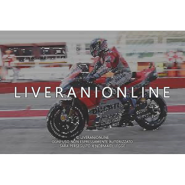 Misano - Motomondiale Gran Premio OCTO di San Marino e della Riviera di Rimini 07/09/2018 nella foto: Andrea Dovizioso (DUCATI TEAM)durante le prove libere ©Claudio Zamagni/Agenzia Aldo Liverani Andrea Dovizioso (DUCATI TEAM) during free practice MotoGP OCTO of San Marino on September 07 2018 at Misano World Circuit Marco Simoncelli Misano Adriatico Italy photo credit by Claudio Zamagni/Aldo Liverani Photo Agency / AGENZIA ALDO LIVERANI SAS