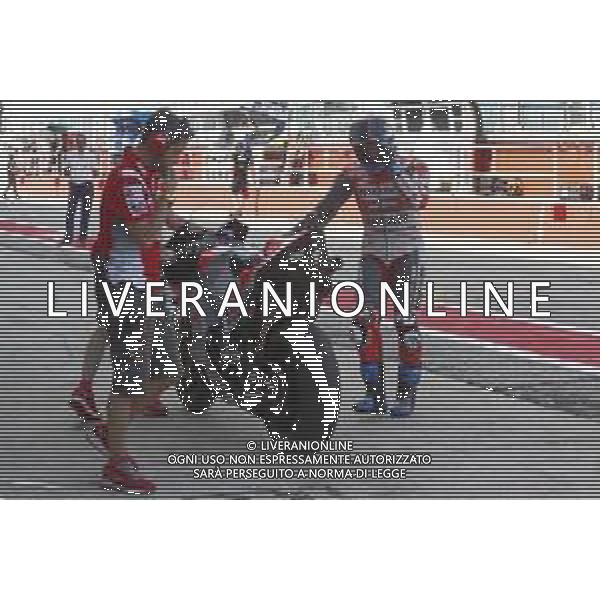 Misano - Motomondiale Gran Premio OCTO di San Marino e della Riviera di Rimini 07/09/2018 nella foto: durante le prove libereAndrea Dovizioso (DUCATI TEAM) ©Claudio Zamagni/Agenzia Aldo Liverani Andrea Dovizioso (DUCATI TEAM) during free practice MotoGP OCTO of San Marino on September 07 2018 at Misano World Circuit Marco Simoncelli Misano Adriatico Italy photo credit by Claudio Zamagni/Aldo Liverani Photo Agency / AGENZIA ALDO LIVERANI SAS