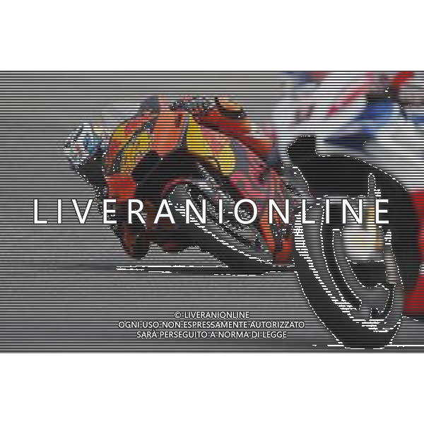 Misano - Motomondiale Gran Premio OCTO di San Marino e della Riviera di Rimini 07/09/2018 nella foto: Pol Espargaro (RED BULL KTM FACTORY RACING) durante le prove libere ©Claudio Zamagni/Agenzia Aldo Liverani Pol Espargaro (RED BULL KTM FACTORY RACING) Danilo Petrucci (OCTO PRAMAC RACING) during free practice MotoGP OCTO of San Marino on September 07 2018 at Misano World Circuit Marco Simoncelli Misano Adriatico Italy photo credit by Claudio Zamagni/Aldo Liverani Photo Agency / AGENZIA ALDO LIVERANI SAS