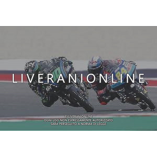 Misano - Motomondiale Gran Premio OCTO di San Marino e della Riviera di Rimini 07/09/2018 nella foto: DENNIS FOGGIA (SKY RACING TEAM VR46) durante le prove libere ©Claudio Zamagni/Agenzia Aldo Liverani DENNIS FOGGIA (SKY RACING TEAM VR46) during free practice MotoGP OCTO of San Marino on September 07 2018 at Misano World Circuit Marco Simoncelli Misano Adriatico Italy photo credit by Claudio Zamagni/Aldo Liverani Photo Agency / AGENZIA ALDO LIVERANI SAS