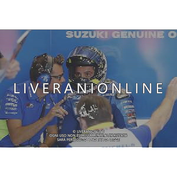 Misano - Motomondiale Gran Premio OCTO di San Marino e della Riviera di Rimini 07/09/2018 nella foto: Andrea Iannone (TEAM SUZUKI ECSTAR)durante le prove libere ©Claudio Zamagni/Agenzia Aldo Liverani Andrea Iannone (TEAM SUZUKI ECSTAR) during free practice MotoGP OCTO of San Marino on September 07 2018 at Misano World Circuit Marco Simoncelli Misano Adriatico Italy photo credit by Claudio Zamagni/Aldo Liverani Photo Agency / AGENZIA ALDO LIVERANI SAS