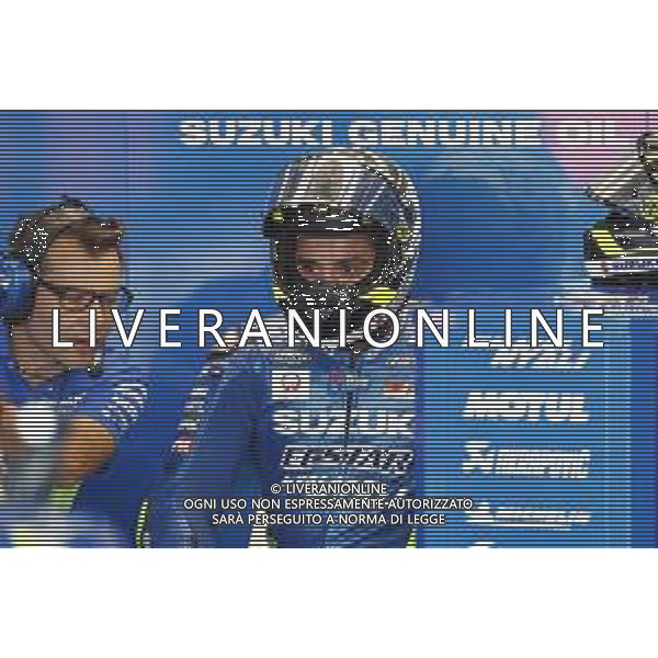 Misano - Motomondiale Gran Premio OCTO di San Marino e della Riviera di Rimini 07/09/2018 nella foto: Andrea Iannone (TEAM SUZUKI ECSTAR)durante le prove libere ©Claudio Zamagni/Agenzia Aldo Liverani Andrea Iannone (TEAM SUZUKI ECSTAR) during free practice MotoGP OCTO of San Marino on September 07 2018 at Misano World Circuit Marco Simoncelli Misano Adriatico Italy photo credit by Claudio Zamagni/Aldo Liverani Photo Agency / AGENZIA ALDO LIVERANI SAS