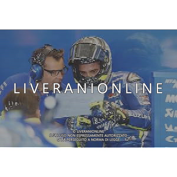 Misano - Motomondiale Gran Premio OCTO di San Marino e della Riviera di Rimini 07/09/2018 nella foto: Andrea Iannone (TEAM SUZUKI ECSTAR)durante le prove libere ©Claudio Zamagni/Agenzia Aldo Liverani Andrea Iannone (TEAM SUZUKI ECSTAR) during free practice MotoGP OCTO of San Marino on September 07 2018 at Misano World Circuit Marco Simoncelli Misano Adriatico Italy photo credit by Claudio Zamagni/Aldo Liverani Photo Agency / AGENZIA ALDO LIVERANI SAS