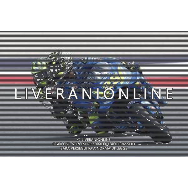 Misano - Motomondiale Gran Premio OCTO di San Marino e della Riviera di Rimini 07/09/2018 nella foto: Andrea Iannone (TEAM SUZUKI ECSTAR)durante le prove libere ©Claudio Zamagni/Agenzia Aldo Liverani Andrea Iannone (TEAM SUZUKI ECSTAR) during free practice MotoGP OCTO of San Marino on September 07 2018 at Misano World Circuit Marco Simoncelli Misano Adriatico Italy photo credit by Claudio Zamagni/Aldo Liverani Photo Agency / AGENZIA ALDO LIVERANI SAS