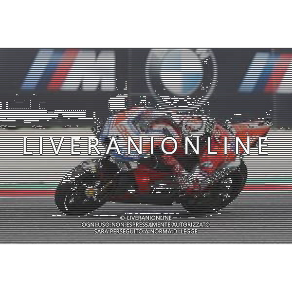 Misano - Motomondiale Gran Premio OCTO di San Marino e della Riviera di Rimini 07/09/2018 nella foto: Jorge Lorenzo (DUCATI TEAM)durante le prove libere ©Claudio Zamagni/Agenzia Aldo Liverani Jorge Lorenzo (DUCATI TEAM) during free practice MotoGP OCTO of San Marino on September 07 2018 at Misano World Circuit Marco Simoncelli Misano Adriatico Italy photo credit by Claudio Zamagni/Aldo Liverani Photo Agency / AGENZIA ALDO LIVERANI SAS