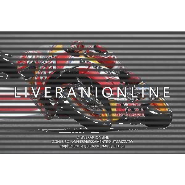 Misano - Motomondiale Gran Premio OCTO di San Marino e della Riviera di Rimini 07/09/2018 nella foto: Marc Marquez (REPSOL HONDA TEAM) durante le prove libere ©Claudio Zamagni/Agenzia Aldo Liverani Marc Marquez (REPSOL HONDA TEAM) during free practice MotoGP OCTO of San Marino on September 07 2018 at Misano World Circuit Marco Simoncelli Misano Adriatico Italy photo credit by Claudio Zamagni/Aldo Liverani Photo Agency / AGENZIA ALDO LIVERANI SAS