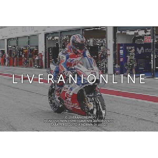 Misano - Motomondiale Gran Premio OCTO di San Marino e della Riviera di Rimini 07/09/2018 nella foto: Danilo Petrucci (OCTO PRAMAC RACING)durante le prove libere ©Claudio Zamagni/Agenzia Aldo Liverani Danilo Petrucci (OCTO PRAMAC RACING) during free practice MotoGP OCTO of San Marino on September 07 2018 at Misano World Circuit Marco Simoncelli Misano Adriatico Italy photo credit by Claudio Zamagni/Aldo Liverani Photo Agency / AGENZIA ALDO LIVERANI SAS