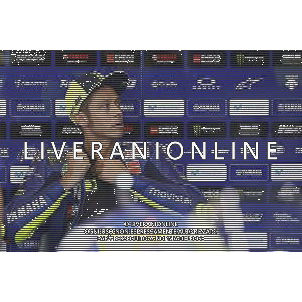 Misano - Motomondiale Gran Premio OCTO di San Marino e della Riviera di Rimini 07/09/2018 nella foto:Valentino Rossi (MOVISTAR YAMAHA MotoGP) durante le prove libere ©Claudio Zamagni/Agenzia Aldo Liverani Valentino Rossi (MOVISTAR YAMAHA MotoGP) during free practice MotoGP OCTO of San Marino on September 07 2018 at Misano World Circuit Marco Simoncelli Misano Adriatico Italy photo credit by Claudio Zamagni/Aldo Liverani Photo Agency / AGENZIA ALDO LIVERANI SAS