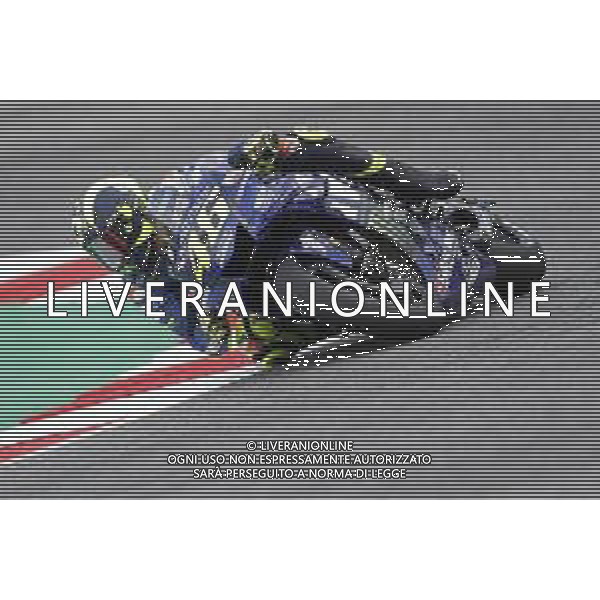 Misano - Motomondiale Gran Premio OCTO di San Marino e della Riviera di Rimini 07/09/2018 nella foto: Valentino Rossi (MOVISTAR YAMAHA MotoGP)durante le prove libere ©Claudio Zamagni/Agenzia Aldo Liverani Valentino Rossi (MOVISTAR YAMAHA MotoGP) during free practice MotoGP OCTO of San Marino on September 07 2018 at Misano World Circuit Marco Simoncelli Misano Adriatico Italy photo credit by Claudio Zamagni/Aldo Liverani Photo Agency / AGENZIA ALDO LIVERANI SAS