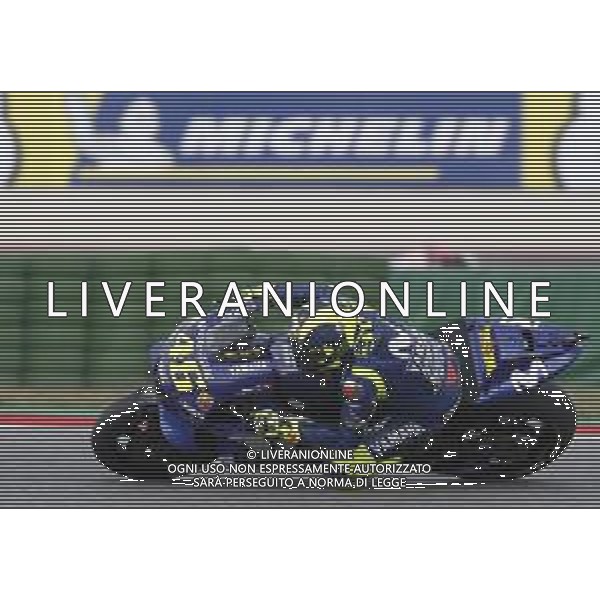 Misano - Motomondiale Gran Premio OCTO di San Marino e della Riviera di Rimini 07/09/2018 nella foto: Valentino Rossi (MOVISTAR YAMAHA MotoGP)durante le prove libere ©Claudio Zamagni/Agenzia Aldo Liverani Valentino Rossi (MOVISTAR YAMAHA MotoGP) during free practice MotoGP OCTO of San Marino on September 07 2018 at Misano World Circuit Marco Simoncelli Misano Adriatico Italy photo credit by Claudio Zamagni/Aldo Liverani Photo Agency / AGENZIA ALDO LIVERANI SAS