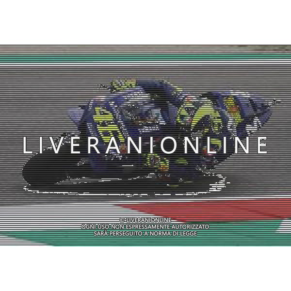 Misano Adriatico ( RN ) 07/09/2018 Misano World Circuit Marco Simoncelli. Gran Premio Octo di San Marino e della Riviera di Rimini 2018 - MOTOGP Nella foto: Valentino Rossi ( ITA ) su YAMAHA PH Lauro Montagnini / AGENZIA ALDO LIVERANI SAS