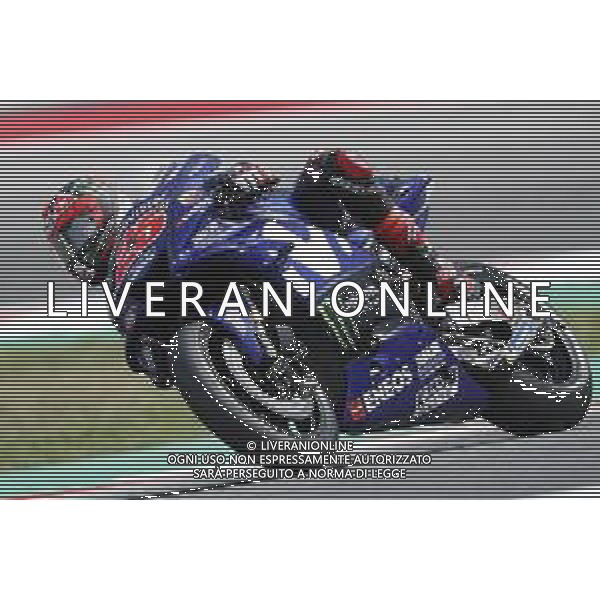Misano - Motomondiale Gran Premio OCTO di San Marino e della Riviera di Rimini 07/09/2018 nella foto: Maverick Vinales (MOVISTAR YAMAHA MotoGP) durante le prove libere ©Claudio Zamagni/Agenzia Aldo Liverani Maverick Vinales (MOVISTAR YAMAHA MotoGP) during free practice MotoGP OCTO of San Marino on September 07 2018 at Misano World Circuit Marco Simoncelli Misano Adriatico Italy photo credit by Claudio Zamagni/Aldo Liverani Photo Agency / AGENZIA ALDO LIVERANI SAS
