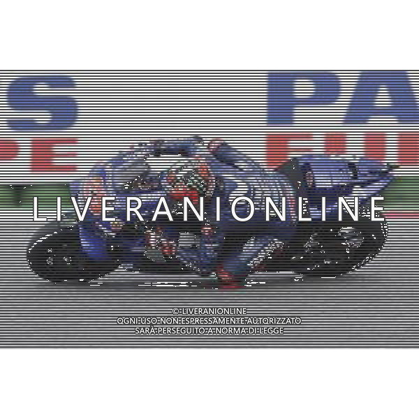 Misano - Motomondiale Gran Premio OCTO di San Marino e della Riviera di Rimini 07/09/2018 nella foto: Maverick Vinales (MOVISTAR YAMAHA MotoGP)durante le prove libere ©Claudio Zamagni/Agenzia Aldo Liverani Maverick Vinales (MOVISTAR YAMAHA MotoGP) during free practice MotoGP OCTO of San Marino on September 07 2018 at Misano World Circuit Marco Simoncelli Misano Adriatico Italy photo credit by Claudio Zamagni/Aldo Liverani Photo Agency / AGENZIA ALDO LIVERANI SAS