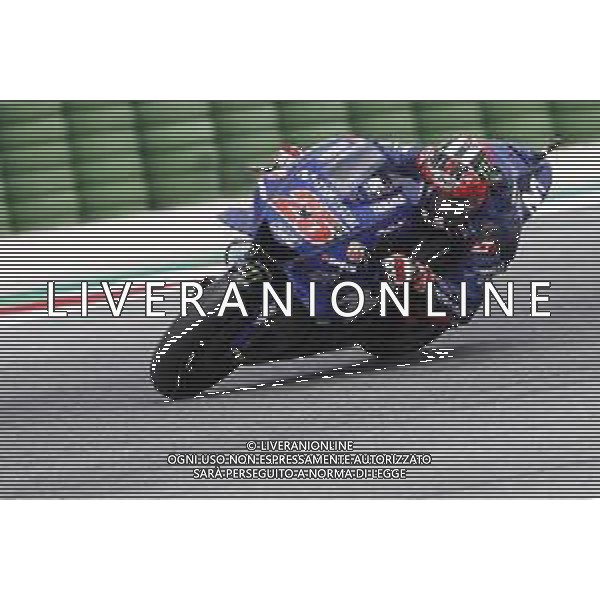 Misano - Motomondiale Gran Premio OCTO di San Marino e della Riviera di Rimini 07/09/2018 nella foto: Maverick Vinales (MOVISTAR YAMAHA MotoGP)durante le prove libere ©Claudio Zamagni/Agenzia Aldo Liverani Maverick Vinales (MOVISTAR YAMAHA MotoGP) during free practice MotoGP OCTO of San Marino on September 07 2018 at Misano World Circuit Marco Simoncelli Misano Adriatico Italy photo credit by Claudio Zamagni/Aldo Liverani Photo Agency / AGENZIA ALDO LIVERANI SAS