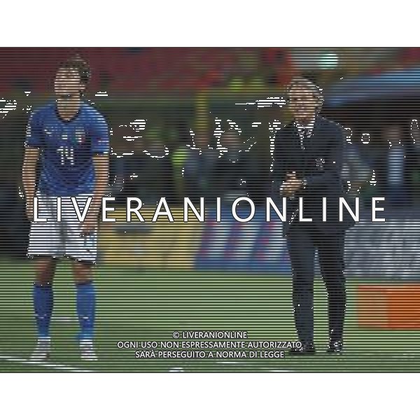 UEFA Nations League A Group 3 Bologna - 07.09.2018 Italia-Polonia Nella Foto:Federico Chiesa - Roberto Mancini /Ph.Vitez-Ag. Aldo Liverani