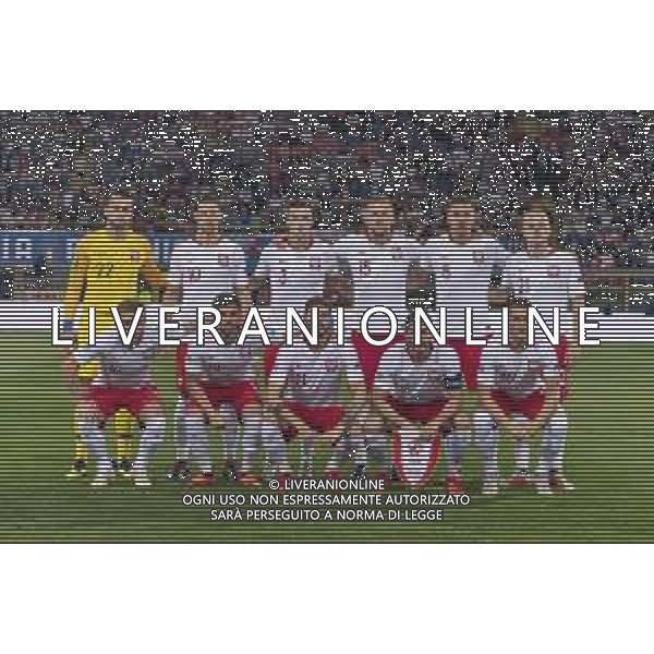 UEFA Nations League A Group 3 Bologna - 07.09.2018 Italia-Polonia Nella Foto:Polonia Squadra Formazione Fabianski,Reca,Bednarek,Lewandowski,Krychowiak,Klich,Glik,Blaszczykowski,Bereszynski,Zielinski,Kurzawa /Ph.Vitez-Ag. Aldo Liverani