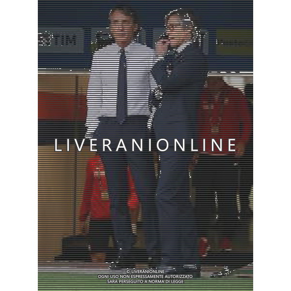 UEFA Nations League A Group 3 Bologna - 07.09.2018 Italia-Polonia Nella Foto:Roberto Mancini - Gabriele Oriali /Ph.Vitez-Ag. Aldo Liverani