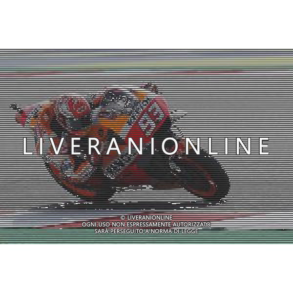 Misano - Motomondiale Gran Premio OCTO di San Marino e della Riviera di Rimini 08/09/2018 nella foto: Marc Marquez (REPSOL HONDA TEAM) durante le prove libere ©Claudio Zamagni/Agenzia Aldo Liverani Marc Marquez (REPSOL HONDA TEAM) during free practice MotoGP OCTO of San Marino on September 08 2018 at Misano World Circuit Marco Simoncelli Misano Adriatico Italy photo credit by Claudio Zamagni/Aldo Liverani Photo Agency