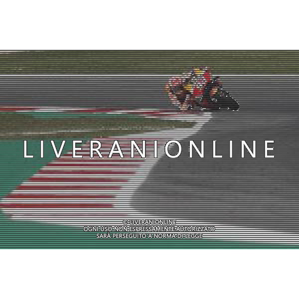 Misano - Motomondiale Gran Premio OCTO di San Marino e della Riviera di Rimini 08/09/2018 nella foto: Marc Marquez (REPSOL HONDA TEAM)durante le prove libere ©Claudio Zamagni/Agenzia Aldo Liverani Marc Marquez (REPSOL HONDA TEAM) during free practice MotoGP OCTO of San Marino on September 08 2018 at Misano World Circuit Marco Simoncelli Misano Adriatico Italy photo credit by Claudio Zamagni/Aldo Liverani Photo Agency