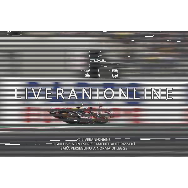 Misano - Motomondiale Gran Premio OCTO di San Marino e della Riviera di Rimini 08/09/2018 nella foto: la caduta di Marc Marquez (REPSOL HONDA TEAM) durante le qualifiche ©Claudio Zamagni/Agenzia Aldo Liverani Marc Marquez (REPSOL HONDA TEAM) crush down during Qualifying MotoGP OCTO of San Marino on September 08 2018 at Misano World Circuit Marco Simoncelli Misano Adriatico Italy photo credit by Claudio Zamagni/Aldo Liverani Photo Agency / AGENZIA ALDO LIVERANI SAS