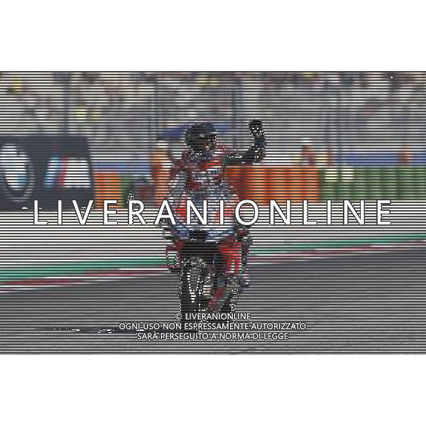 Misano - Motomondiale Gran Premio OCTO di San Marino e della Riviera di Rimini 08/09/2018 nella foto: Andrea Dovizioso (DUCATI TEAM) durante le qualifiche ©Claudio Zamagni/Agenzia Aldo Liverani Andrea Dovizioso (DUCATI TEAM) during Qualifying MotoGP OCTO of San Marino on September 08 2018 at Misano World Circuit Marco Simoncelli Misano Adriatico Italy photo credit by Claudio Zamagni/Aldo Liverani Photo Agency / AGENZIA ALDO LIVERANI SAS