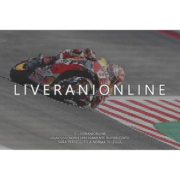 Misano - Motomondiale Gran Premio OCTO di San Marino e della Riviera di Rimini 08/09/2018 nella foto: Marc Marquez (REPSOL HONDA TEAM)durante le qualifiche ©Claudio Zamagni/Agenzia Aldo Liverani Marc Marquez (REPSOL HONDA TEAM) during Qualifying MotoGP OCTO of San Marino on September 08 2018 at Misano World Circuit Marco Simoncelli Misano Adriatico Italy photo credit by Claudio Zamagni/Aldo Liverani Photo Agency / AGENZIA ALDO LIVERANI SAS