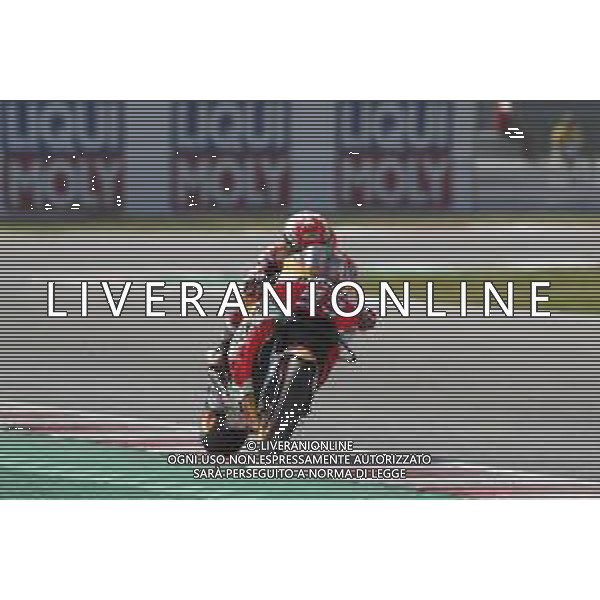 Misano - Motomondiale Gran Premio OCTO di San Marino e della Riviera di Rimini 08/09/2018 nella foto: Marc Marquez (REPSOL HONDA TEAM) durante le qualifiche ©Claudio Zamagni/Agenzia Aldo Liverani Marc Marquez (REPSOL HONDA TEAM) during Qualifying MotoGP OCTO of San Marino on September 08 2018 at Misano World Circuit Marco Simoncelli Misano Adriatico Italy photo credit by Claudio Zamagni/Aldo Liverani Photo Agency / AGENZIA ALDO LIVERANI SAS