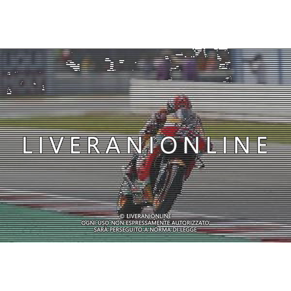 Misano - Motomondiale Gran Premio OCTO di San Marino e della Riviera di Rimini 08/09/2018 nella foto: Marc Marquez (REPSOL HONDA TEAM) durante le qualifiche ©Claudio Zamagni/Agenzia Aldo Liverani Marc Marquez (REPSOL HONDA TEAM) during Qualifying MotoGP OCTO of San Marino on September 08 2018 at Misano World Circuit Marco Simoncelli Misano Adriatico Italy photo credit by Claudio Zamagni/Aldo Liverani Photo Agency / AGENZIA ALDO LIVERANI SAS