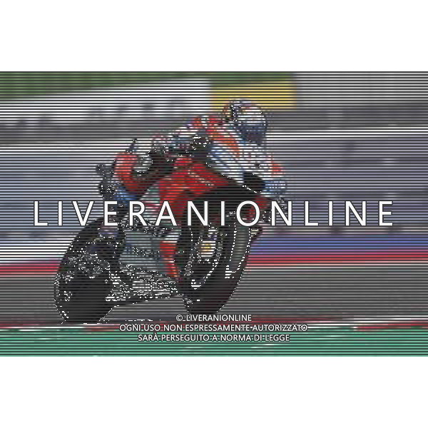 Misano - Motomondiale Gran Premio OCTO di San Marino e della Riviera di Rimini 08/09/2018 nella foto: Andrea Dovizioso (DUCATI TEAM) durante le qualifiche ©Claudio Zamagni/Agenzia Aldo Liverani Andrea Dovizioso (DUCATI TEAM) during Qualifying MotoGP OCTO of San Marino on September 08 2018 at Misano World Circuit Marco Simoncelli Misano Adriatico Italy photo credit by Claudio Zamagni/Aldo Liverani Photo Agency / AGENZIA ALDO LIVERANI SAS