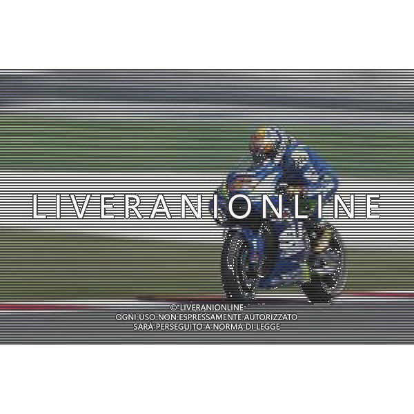 Misano - Motomondiale Gran Premio OCTO di San Marino e della Riviera di Rimini 08/09/2018 nella foto: Alex Rins (TEAM SUZUKI ECSTAR)durante le qualifiche ©Claudio Zamagni/Agenzia Aldo Liverani Alex Rins (TEAM SUZUKI ECSTAR) during Qualifying MotoGP OCTO of San Marino on September 08 2018 at Misano World Circuit Marco Simoncelli Misano Adriatico Italy photo credit by Claudio Zamagni/Aldo Liverani Photo Agency / AGENZIA ALDO LIVERANI SAS