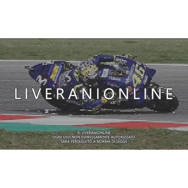 Misano Adriatico ( RN ) 08/09/2018 Misano World Circuit Marco Simoncelli. Gran Premio Octo di San Marino e della Riviera di Rimini 2018 - MOTOGP Nella foto: Valentino Rossi ( ITA ) su YAMAHA PH Lauro Montagnini/ AGENZIA ALDO LIVERANI SAS