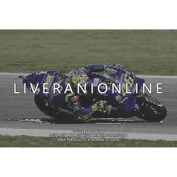 Misano Adriatico ( RN ) 08/09/2018 Misano World Circuit Marco Simoncelli. Gran Premio Octo di San Marino e della Riviera di Rimini 2018 - MOTOGP Nella foto: Valentino Rossi ( ITA ) su YAMAHA PH Lauro Montagnini/ AGENZIA ALDO LIVERANI SAS
