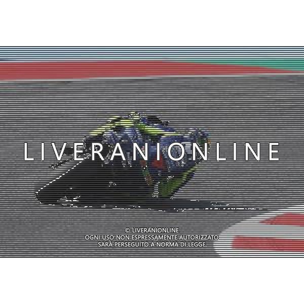 Misano Adriatico ( RN ) 08/09/2018 Misano World Circuit Marco Simoncelli. Gran Premio Octo di San Marino e della Riviera di Rimini 2018 - MOTOGP Nella foto: Valentino Rossi ( ITA ) su YAMAHA PH Lauro Montagnini/ AGENZIA ALDO LIVERANI SAS