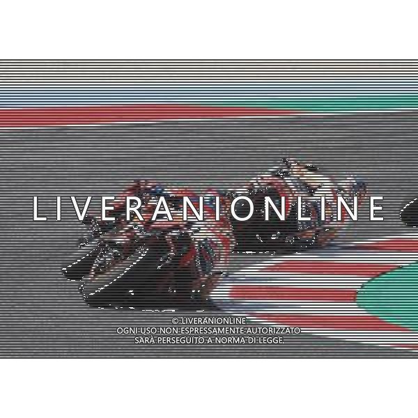 Misano Adriatico ( RN ) 08/09/2018 Misano World Circuit Marco Simoncelli. Gran Premio Octo di San Marino e della Riviera di Rimini 2018 - MOTOGP Nella foto: Moto in gruppo durante la gara PH Lauro Montagnini/ AGENZIA ALDO LIVERANI SAS