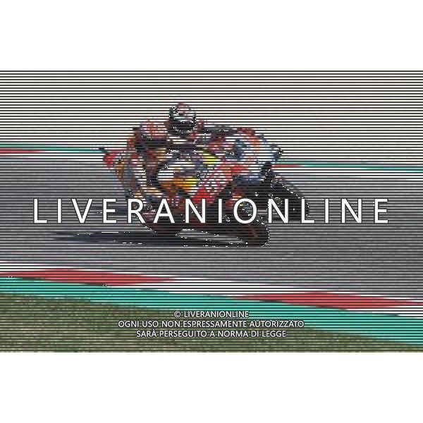 Misano Adriatico ( RN ) 08/09/2018 Misano World Circuit Marco Simoncelli. Gran Premio Octo di San Marino e della Riviera di Rimini 2018 - MOTOGP Nella foto: Marc Marquez ( ESP ) su HONDA e Jorge Lorenzo ( ESP ) su DUCATI PH Lauro Montagnini/ AGENZIA ALDO LIVERANI SAS