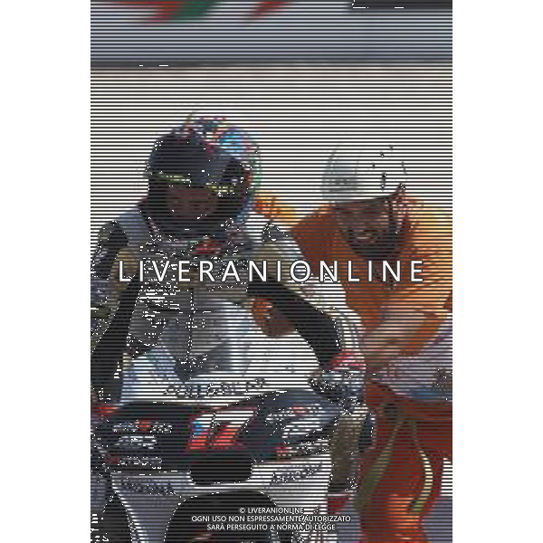 Misano Adriatico ( RN ) 08/09/2018 Misano World Circuit Marco Simoncelli. Gran Premio Octo di San Marino e della Riviera di Rimini 2018 - MOTOGP Nella foto: Incidente di Karel Abraham ( CZE ) su DUCATI PH Lauro Montagnini/ AGENZIA ALDO LIVERANI SAS